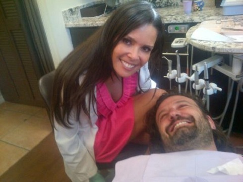'Real Housewives of Miami' star Karent Sierra and Domingo Zapata before Lindsay Lohan's arrest