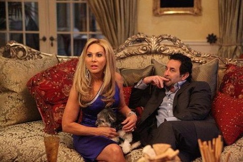 Adrienne Maloof and Paul Nassif on 'Real Housewives of Beverly Hills'