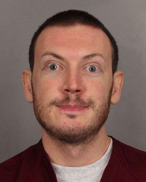 Colorado shooter James Holmes mug shot without orange hair