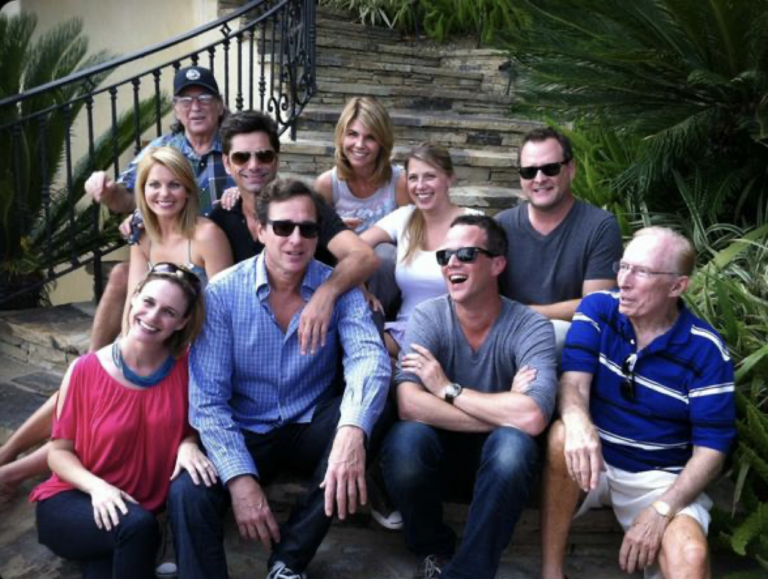 PHOTOS – Full House 25-year reunion, minus the Olsen twins