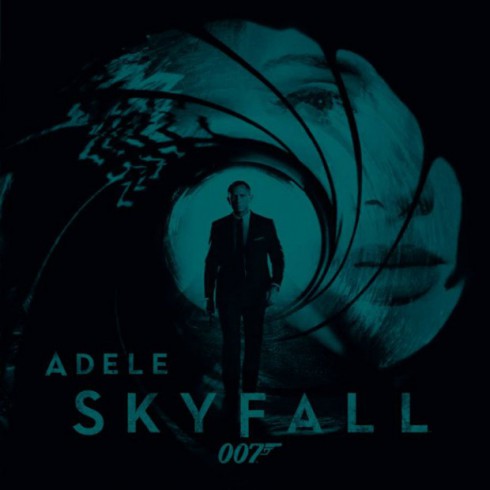 Adel Skyfall single artwork from James Bond