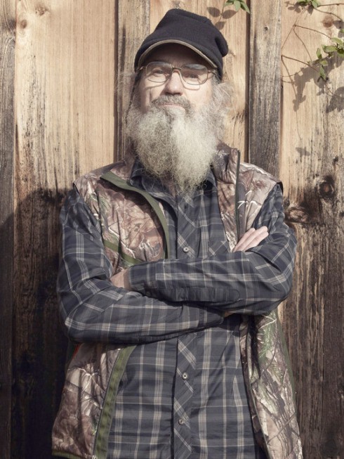 PHOTOS Duck Dynasty's Si Robertson without a beard with Willie and...
