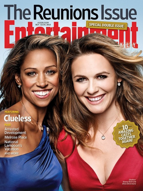 EW Reunions Issue cover with Clueless cast Alicia Silverstone and Stacey Dash