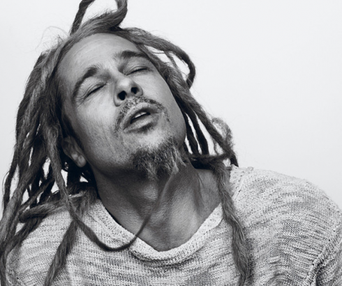 PHOTO: Brad Pitt does his best Bob Marley impression; doesn't want to ...