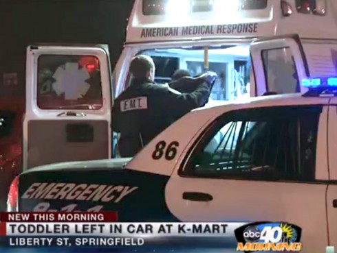Anthony Perry reportedly left 2-year-old toddler child in car to buy 51-inch flatscreen TV at KMart