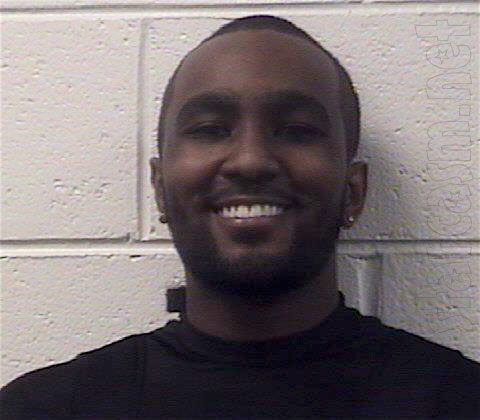 Nick Gordon mug shot photo for 2012 speeding arrest