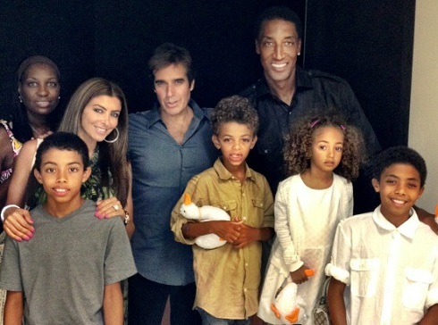 Larsa pippen children hi-res stock photography and images - Alamy