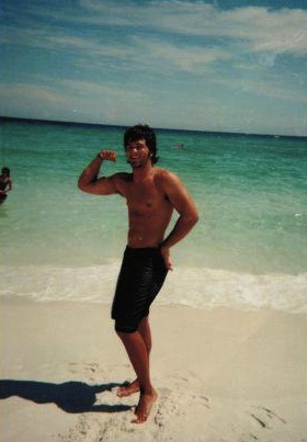 Jep Robertson Jeptha Duck Dynasty Beardless No Beard Athlete Beach