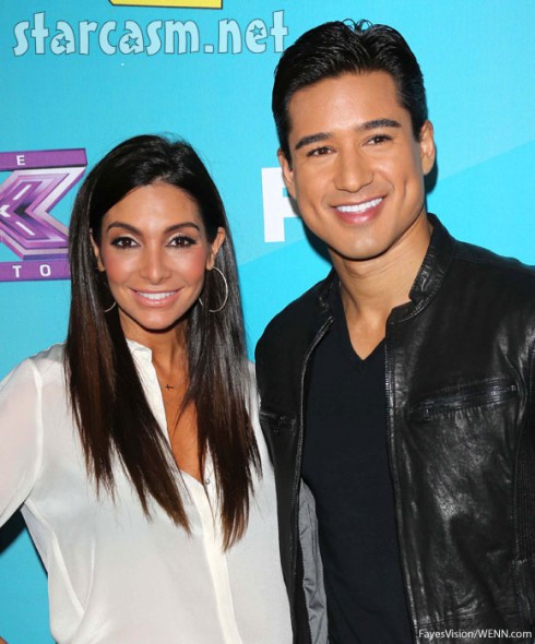 Courtney Mazzo married Mario Lopez husband and wife