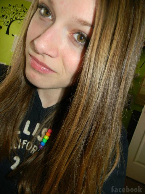 Suspended Utah middle schooler Rylee MacKay with brown hair