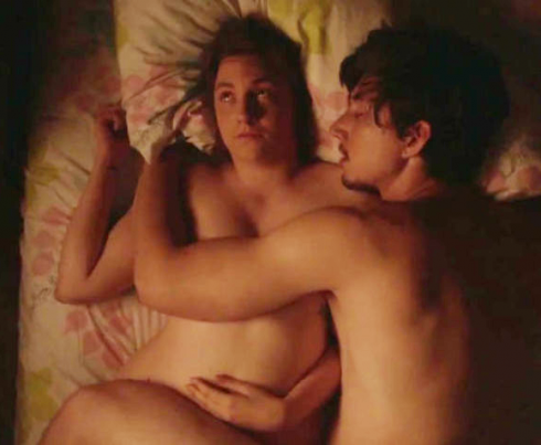Hannah and Adam in Girls