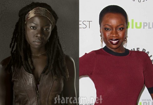 The Walking Dead Michonne actress Danai Gurira PaleyFest 2103