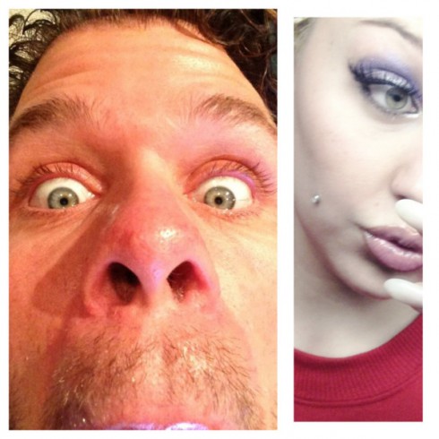 Perez Hilton and Amanda Bynes