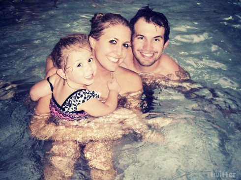 Adam Lind girlfriend Taylor Halbur Aubree