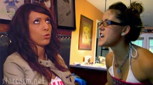 Farrah Abraham and Jenelle Evans feud