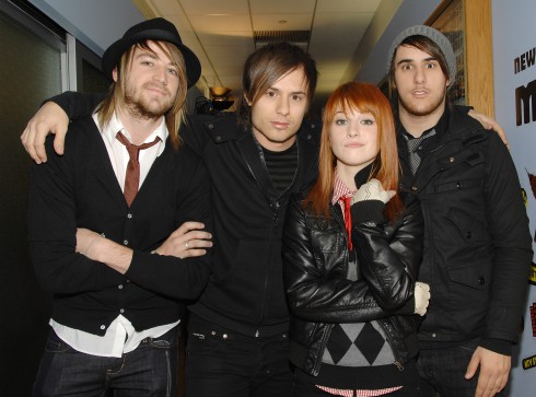 Jeremy Davis, Josh Farro, Hayley Williams, Zac Farro