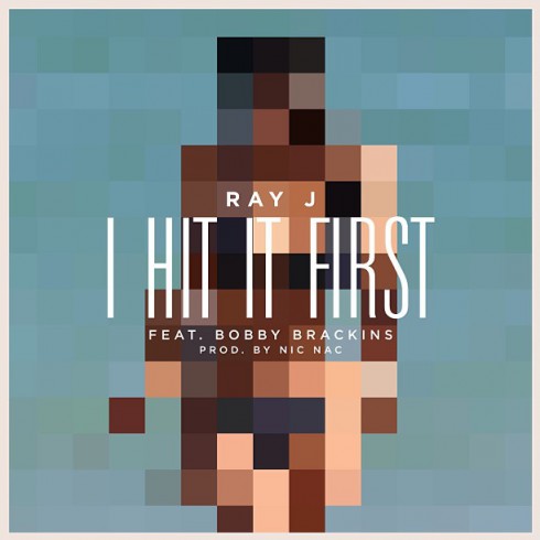 Ray J I Hit It First cover art Kim Kardashian