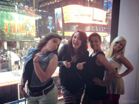 Teen Mom 3 Alex Katie Briana Mackenzie NYC 2013 taping aftershow interviews
