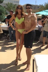 Heather McDonald bikini photo with Eddie Judge without a shirt