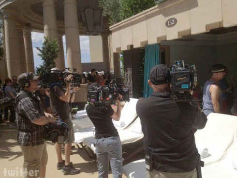 Bravo cameras filming Tamra Barney's bachelorette party in Las Vegas for possible spin-off show