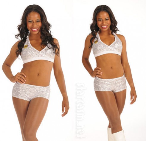 Hit the Floor's Taylour Paige as a Laker Girl