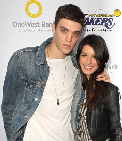 Josh Beech and Shenae Grimes attend Lakers Casino night fundraiser on March 10, 2013. (Photo: FayesVision/WENN.com)