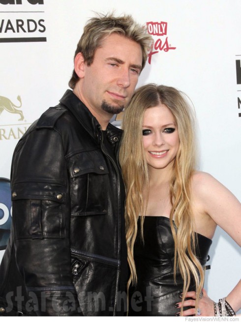 Avril Lavigne and Chad Kroeger from Nickelback get married