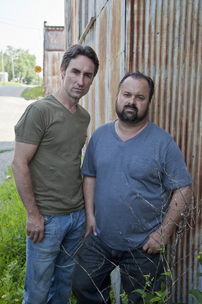 Mike Wolfe and Frank Fritz from American Pickers