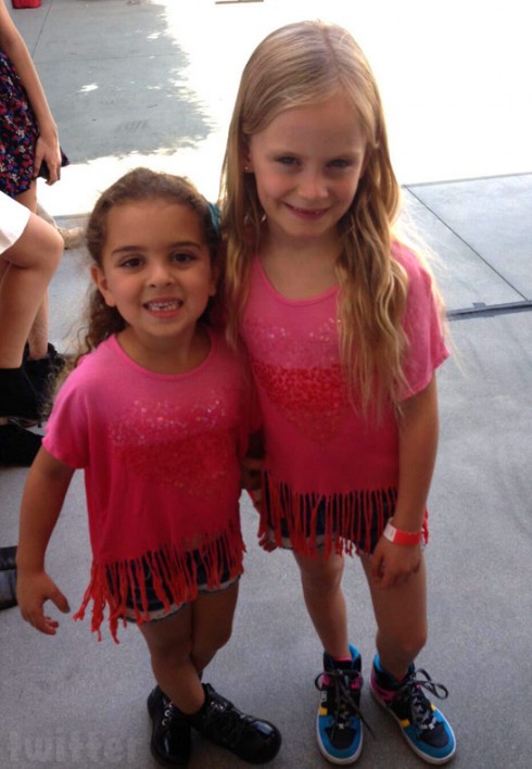 Kyle Richards' daughter Portia Umansky and Taylor Armstrong's daughter Kennedy together