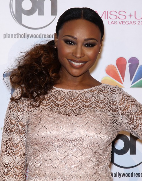 Cynthia Bailey at the 2013 Miss USA Pageant held at Planet Hollywood Resort and Casino in Las Vegas, Nevada, United States.
