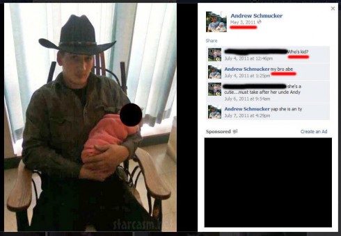 Breaking Amish Abe's brother Andrew holding Rebecca's baby, says it is Abe's