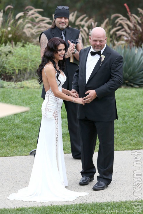 Pawn Stars Rick Harrison wedding photos with bride DeAnna Burditt ...