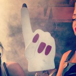 Miley Cyrus foam hand from 2013 VMAs performance