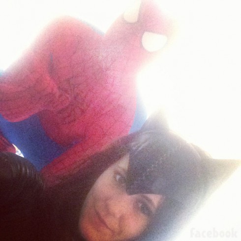 Jenelle Evans Nathan Griffith Halloween costumes Catwoman Spider-Man 2013