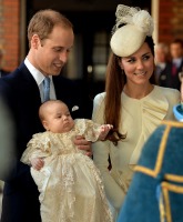 PHOTOS Prince George’s christening, details on his godparents
