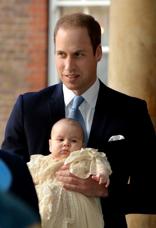 PHOTOS Prince George's christening, details on his godparents