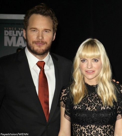 Chris Pratt and Anna Farris