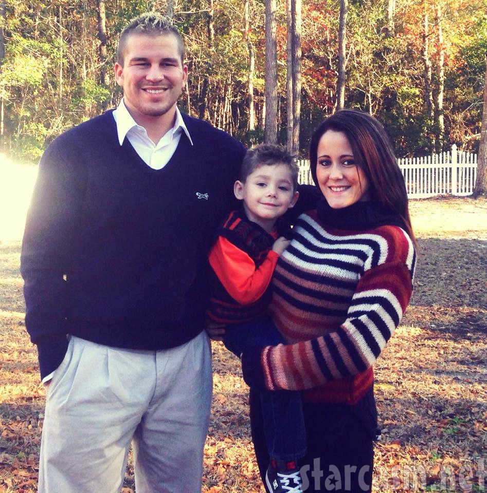 Jenelle Evans and her ex-fiancee Nathan Griffith with their son Kaiser Orion Griffith