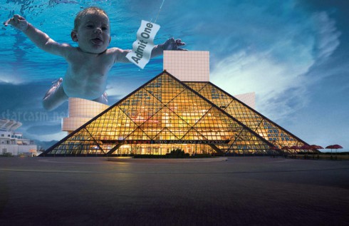 Nirvana Rock and Roll Hall of Fame Nevermind