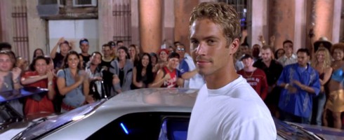 Paul Walker as Brian O'Conner Fast and Furious from tribute video