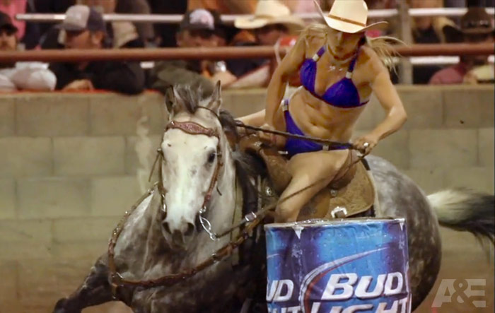So..Rodeo Girls bikini barrel racing is a thing. 