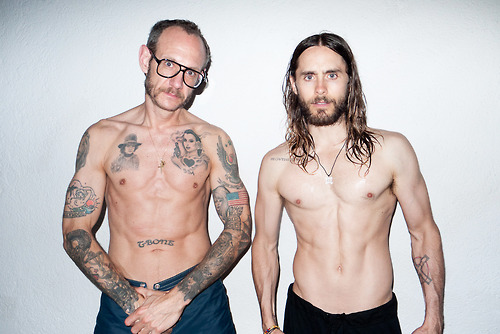 PHOTOS Jared Leto strips down for Terry Richardson photo shoot