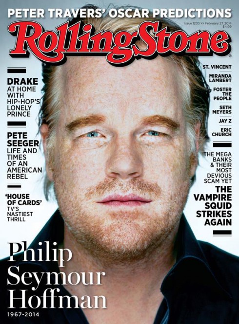 Philip Seymour Hoffman - Rolling Stone Cover March 2014