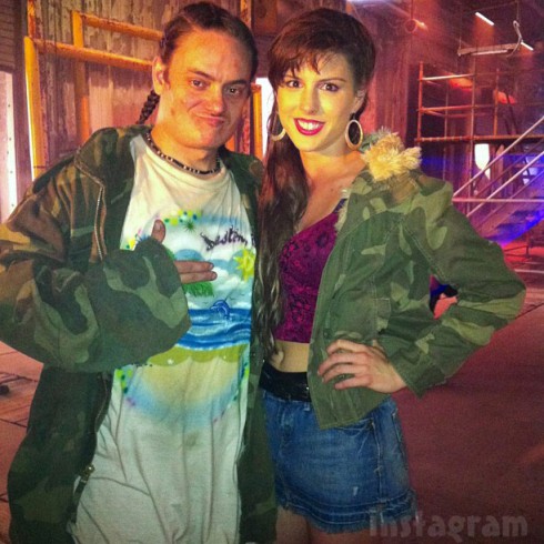 True Detective stripper actress Amber and actor Todd Giebenhain Tyrone Weems