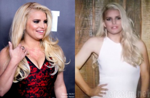 Jessica Simpson - Weight Loss - December v March