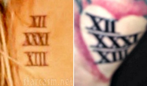 Kaley Cuoco and Ryan Sweeting Matching Tattoos