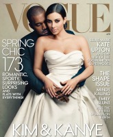 PHOTOS Kanye West and Kim Kardashian cover Vogue, North West also photographed