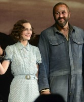 PHOTOS Of Mice and Men Broadway preview, featuring James Franco and Leighton Meester
