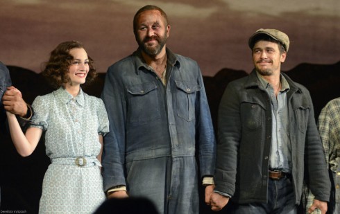 Of Mice and Men Broadway - Leighton Meester - Chris O'Dowd - James Franco