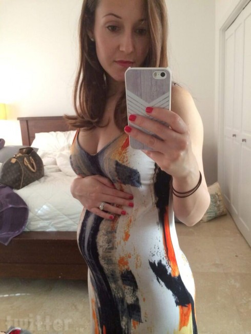 Ashley rosenbaum pregnancy photo